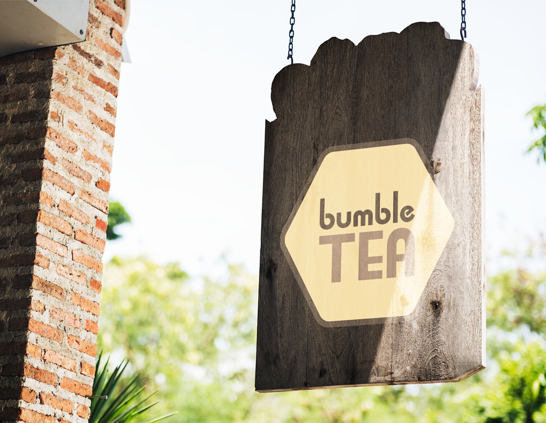 Store sign mockup