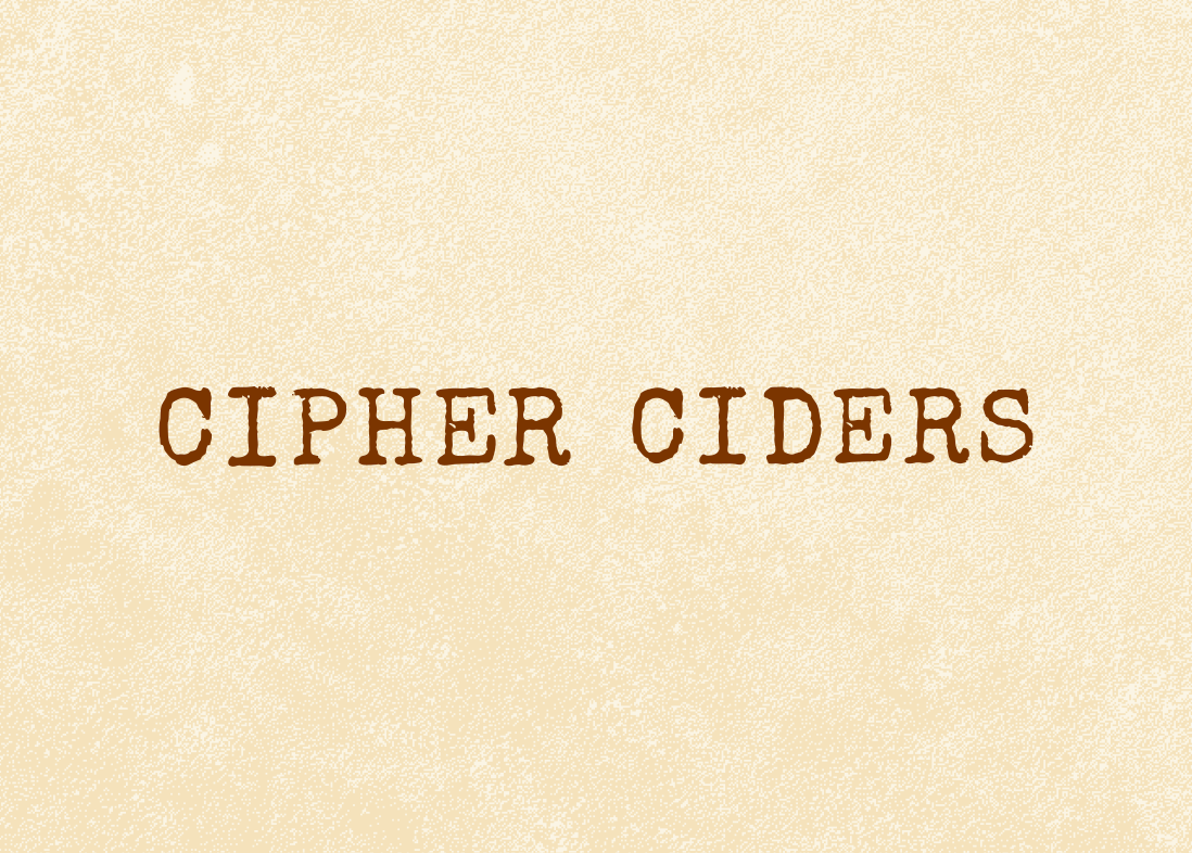 Cipher Ciders Project