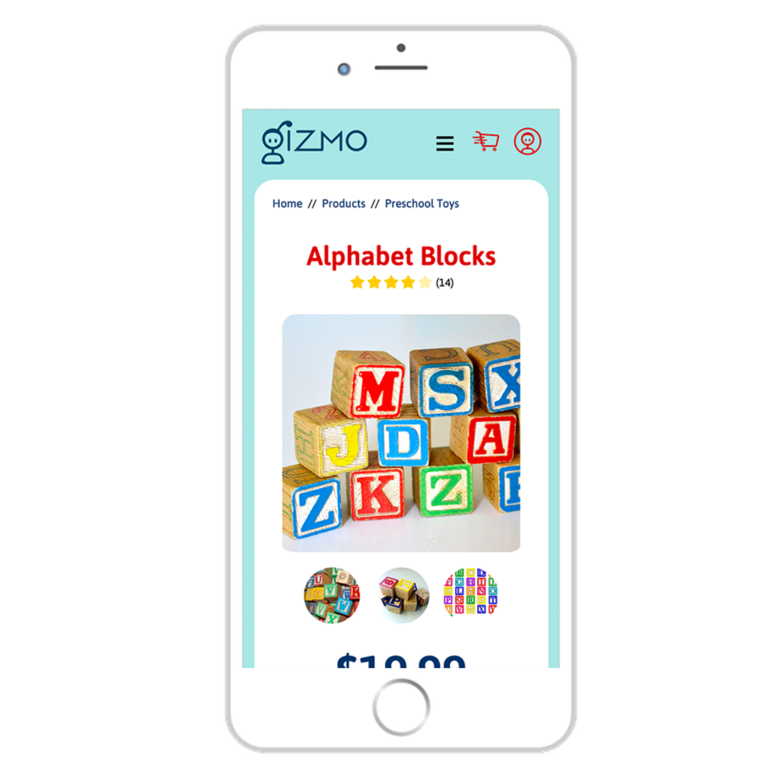 Mobile mockup