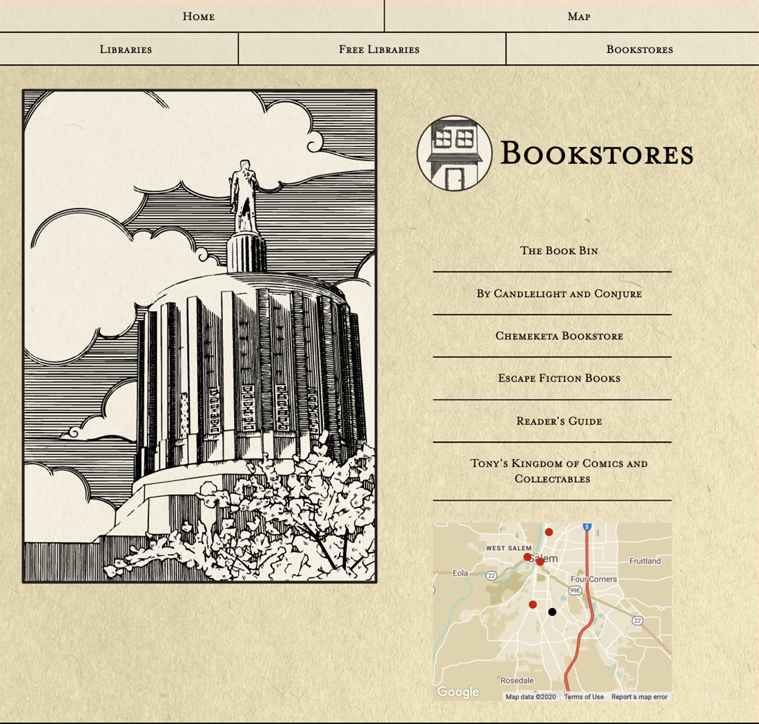 Salem Reads Bookstore Locations